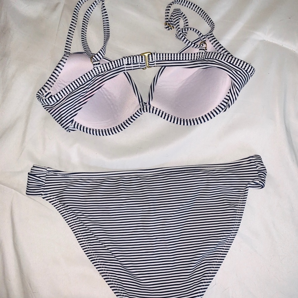 Striped Bikini Set - Picture 2 of 2